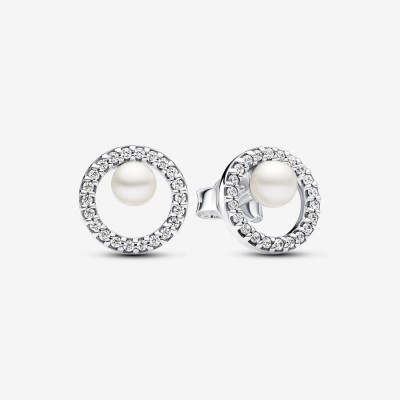 Pandora Pearl Stud Earrings