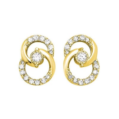 Double Circle Earrings