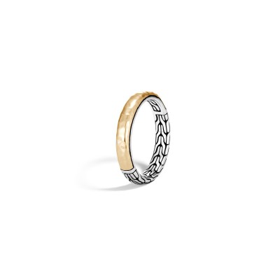 Classic Chain Two-Tone Hammered Band