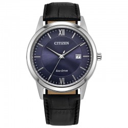 Classic Blue Dial Leather Strap AW1780-09L